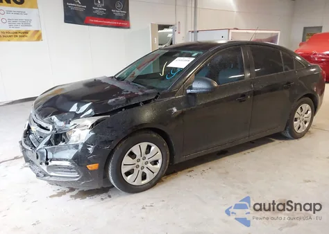 2015 Chevrolet Cruze Ls Auto из США, поврежденный, VIN 1G1PA5SHXF7205443
